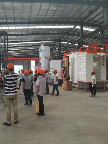 Zhejiang Huier Coating Environmental Protection Equipment Co., Ltd প্রস্তুতকারকের উৎপাদন লাইন