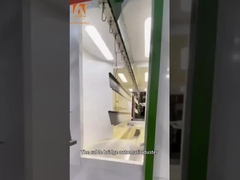 16 পিসিএস টাচ স্ক্রিন স্বয়ংক্রিয় ইলেক্ট্রোস্ট্যাটিক স্প্রে পাউডার লেপ সিস্টেম সঙ্গে শক্তি