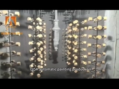 বিভিন্ন ধরণের পেইন্ট এবং লেপগুলির জন্য কাস্টমাইজযোগ্য ইলেক্ট্রোস্ট্যাটিক পেইন্টিং লাইন