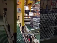 পিএলসি নিয়ন্ত্রিত ইলেক্ট্রোপ্লেটিং উত্পাদন লাইন সঙ্গে বিরতিপূর্ণ মোড এবং নিরাপত্তা বৈশিষ্ট্য